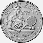 2025 P d American Women Quarters  - Althea Gibson - Set Of 2 Coins  - Unc