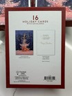 96 Think Ink Winter Wishes Christmas Folded Cards W  Envelopes Gold Foil