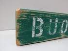 12 Inch Wood Hand Painted Buoys Sign Nautical Seafood   s332c 