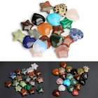 Up To 50pc Colorful Stars Hearts Natural Stones Reiki Healing Crystal Home Decor