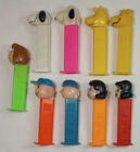 9 Vintage Pez Dispensers Peanuts- Charlie Lucy Peppermint Snoopy Woodstock Linus