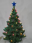 Vintage 24  Atlantic Mold 3 Piece Ceramic Christmas Tree