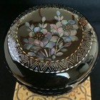 Natsume Tea Caddy Container Canister Mother-of-pearl Inlay Japanese Tea Ceremony