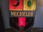 Vintage Michelob On Draught Lighted Beer Sign Anheuser Busch Mancave Bar 