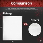 Petazy 2  Chlorhexidine Wipes For Dogs 3x Larger   Yeast Infection Ringworm