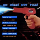 Plastic Welder Kit Soldering Hot Stapler Bumper Repairs Welding Gun 800 Staples