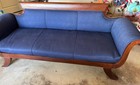 Antique American Empire Mahogany Sofa