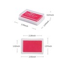Fstaor Craft Ink Pads For Rubber Stamps  Set Of 16 Stamps Pads For Kids Stamps 