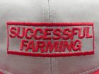 Successful Farming Beige Red Cotton Agriculture News Magazine Snapback Hat Cap