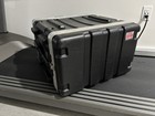 Skb 4 Unit Rack Mount Equipment Case Road Flight Case W  Front   Rear Covers