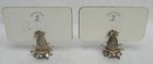  Tiffany   Co Sterling Silver  2  Pineapple Place Card Holders