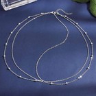 Boho Head Chain Jewelry Layered Headpiece Bead Hair Chain Wedding Festival Ha   