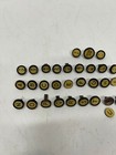 Set 43 Vtg Salvaged Royal Typewriter Keys White Glass Face Letters Numbers As Is