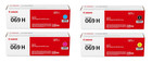 Canon 069h Full Toner Set High Yield Black Cyan Magenta Yellow 4 Pack