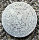 1889-cc Morgan Dollar   Very Rare Date Carson City Very Fine Details