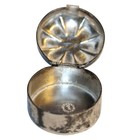 1950s Vintage Taxco Mexico Php Th-46 Sterling Silver Pill Box Snuff Box 22 Grams