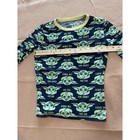 Star Wars Mandalorian Grogu Pajama Set Cuddl Duds The Child Navy Blue Large