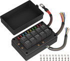 Universal 12v Waterproof Automotive 10ato Fuse Relay Box Block W  Harness Marine