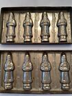Pair Antique Santa Chocolate Molds