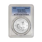 2018 South Africa Silver Krugerrand 1 Oz 1 Rand Ms70 Pcgs - First Strike