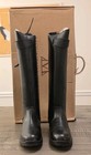 Size 11 Mountain Horse Women s Snowy River Tall Leather Boots Black Water-resist