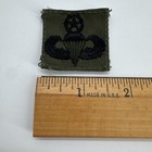 Vietnam War Us Army Master Parachutist Airborne Cloth Jump Wings Badge Patch