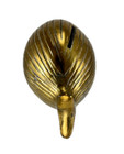 Vintage Brass 6  Bank Bank- Seibel - Mcm Mid-century Modern Jenfred