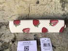 Coach Pencil Case With Strawberry Print Cap08 Gold chalk Multi
