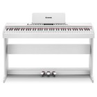      Donner Ddp-95 Digital Piano With Triple Pedal Stand 88 Weighted Key 610 Tones
