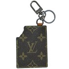 Louis Vuitton Lv Chocolate Monogram Key Holder Bag Charm Keychain M01478 No Box
