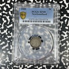 1880 Newfoundland 5 Cents Pcgs Xf40 Lot g1513 Silver 