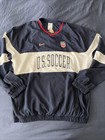 Nike Usa Soccer Pullover Men   s Large Zippered Pockets Brand New World Cup Rare