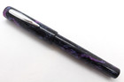 Handmade Quasar Bloom Swirl Alumilite Fountain Pen With 30ml Noodlers Socrates