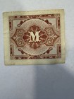 1944 Germany Military Paper Money - One Mark Banknote 