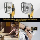 2 Pcs Drywall Outlet Cutter Square Slot Cutter Electrical Box Cutter For Drywall