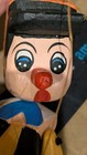 Vintage C 1950 s Rare Pinocchio Marionette Disney  Hand Carved   Painted  Italy 