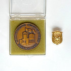 Expo 1970 Osaka Abu Dhabi Pavilion Medal And Pin