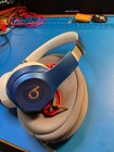 Beats Solo Wired On-ear Headphones  Blue white  Tested - Working