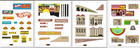 Hot Wheels  city Sto   Go  Replica Sticker  not Diecut  Sheets Scr-s0001