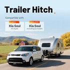 Class 1 Rear Bumper Trailer Hitch 1 25  Tow Receiver For Kia Soul 2014-2019