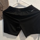 Adidas Climalite Kids Athletic Shorts S Size 6 Black Drawstring Elastic Waist