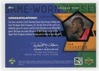 2000 Ud Upper Deck Mls Match Game-worn Jersey Relic Zach Thornton 239 250 Sp
