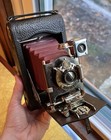 Eastman No  3 Folding Pocket Kodak Model F Film Camera With Red Bellows