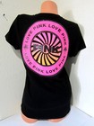 Bling Victoria Secret Pink Neon Tropical Palm Tee Shirt Boyfriend Pant L Xl Set