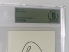 Paul Mcginley Signed Index Card Ryder Cup Captain Pga Golf Beckett Coa Slabbed