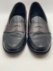 Vtg Gh Bass Weejuns Men s Romley  Penny Loafers  Size 13 D Two-toned Leather