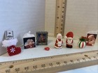 Dollhouse Miniature 1 12 Santa And Mrs Clause Gnomes With Christmas Gift Bag Lot