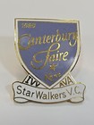 Ivv Ava Medal Pin Volkssport Walking Club Canterbury Fair Kent 1989