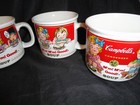 Set Of 4 Vintage 1993 Campbells Soup Mug Cup Bowl M   m  M   m  Good  By Westwood
