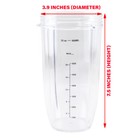 32 Oz Cup And Extractor Blade For Nutribullet 600w 900w Nb-101b Nb-101s Nb-201